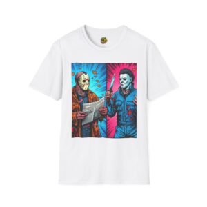 Michael Myers Vintage Tee | Jason Voorhees Funny Halloween Picnic Shirt