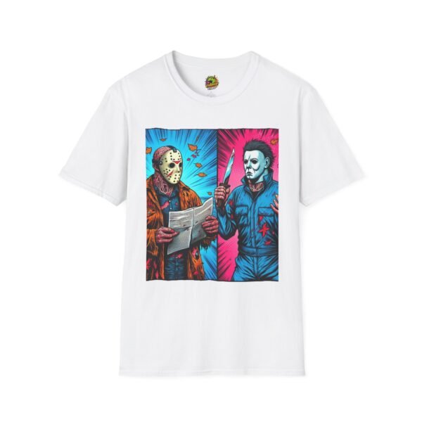 Michael Myers Vintage Tee | Jason Voorhees Funny Halloween Picnic Shirt