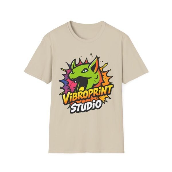 Vibroprint Studio Logo Shirt | Exclusive Graphic Tee | Premium Casual Apparel | Original Design by Vibroprint | Unisex T-shirt for Fans and Creators - Image 9