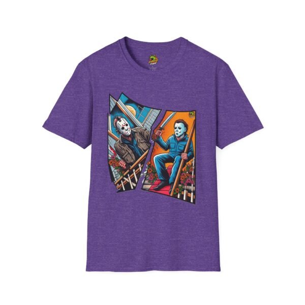 Michael Myers Vintage Shirt | Jason & Michael Halloween Picnic Tee - Image 53