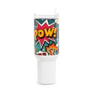 Stanley 1913 Tumbler | Cartoon Themed Drinkware for Anime Fans | Colorful Geek Tumbler
