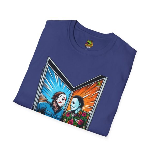 Funny Michael Myers Shirt | Jason Voorhees and Michael Halloween Tee - Image 48