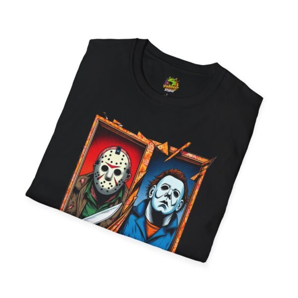 Michael Myers Vintage Tee | Jason Voorhees Funny Picnic Scene - Image 8