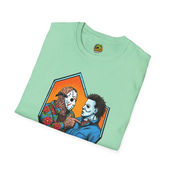 Michael Myers Vintage Shirt | Jason & Michael Funny Horror Tee - Image 28