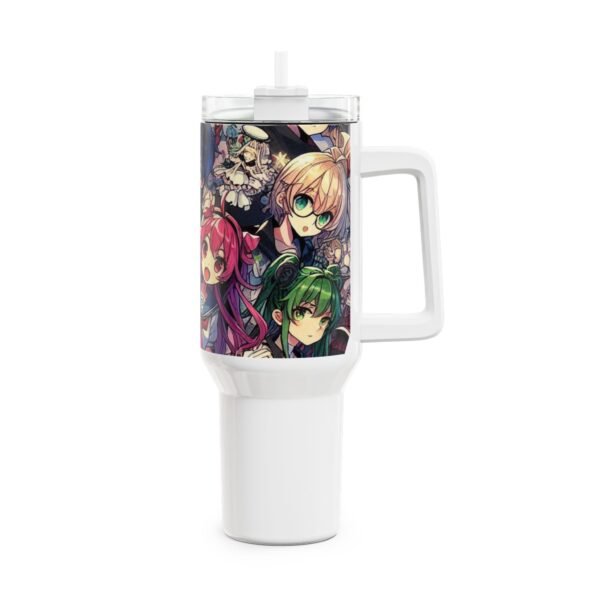 Stanley 1913 Tumbler | Geek Themed Drinkware for Anime and Comic Fans | Colorful Cartoon Tumbler - Image 4
