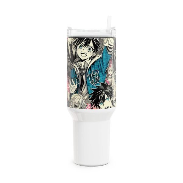 Stanley 1913 Tumbler | Geeky Cartoon Drinkware | Colorful Anime Tumbler for Fans