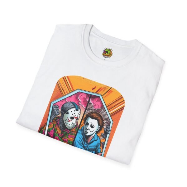 Michael Myers Vintage Shirt | Jason Voorhees Funny Horror Tee - Image 4