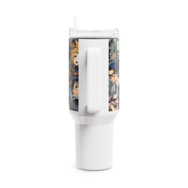 Stanley 1913 Tumbler | Colorful Anime Geek Drinkware | Cartoon Tumbler for Gamers - Image 3