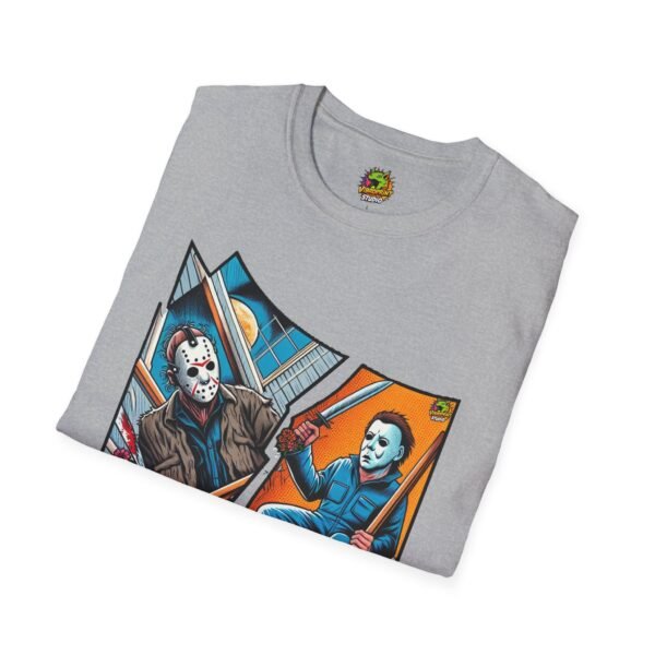 Michael Myers Vintage Shirt | Jason & Michael Halloween Picnic Tee - Image 12