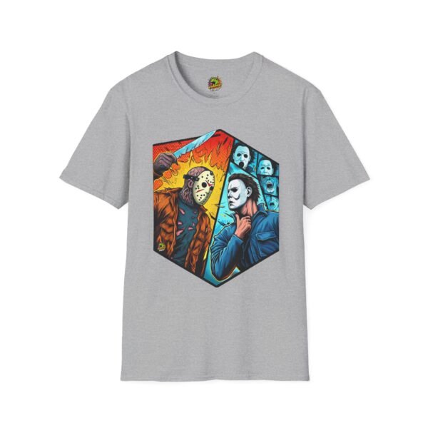 Michael Myers Vintage Shirt | Jason & Michael Halloween Tee - Image 9