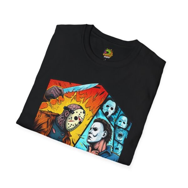 Michael Myers Vintage Shirt | Jason & Michael Halloween Tee - Image 8