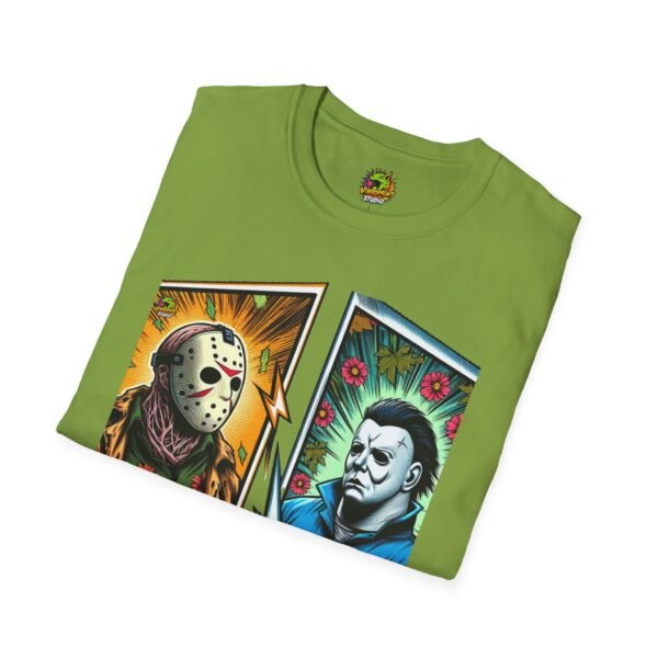 Michael Myers Shirt | Jason Voorhees Funny Vintage Horror Tee - Image 24