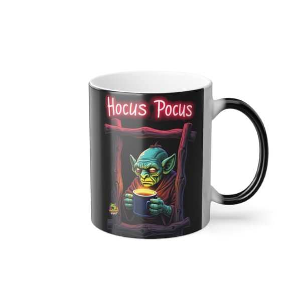 Hocus Pocus Mug | Heat Sensitive Magic Coffee Cup | Witchy Color Changing Drinkware | Halloween Mug | Fall & Christmas Gift Idea | Spooky - Image 4
