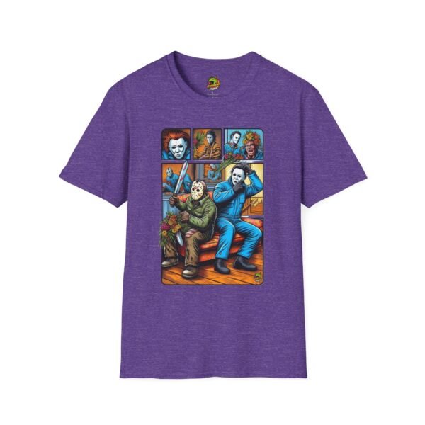 Jason Voorhees & Michael Myers Funny Shirt | Halloween Horror Tee - Image 53