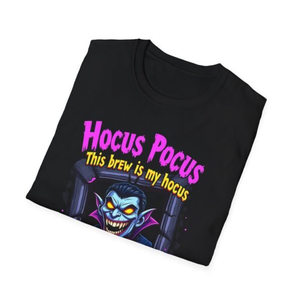 Fall Seasoned Shirt | Hocus Pocus Shirt | Fall Season Shirt | 80s Retro Style | Spooky Halloween Tee | Coffee Lover Gift | Autumn Vibes - Image 4