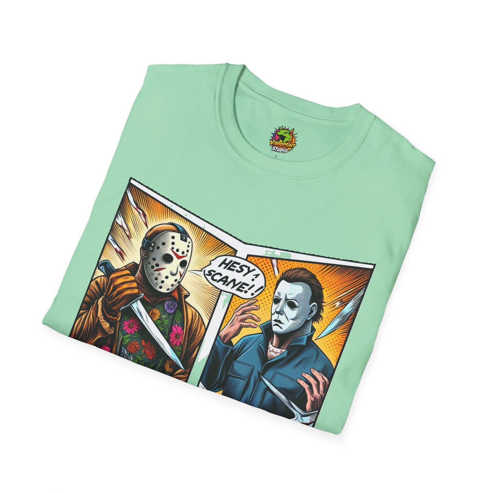 Michael Myers Vintage Shirt | Jason Voorhees Funny Halloween Tee - Image 28