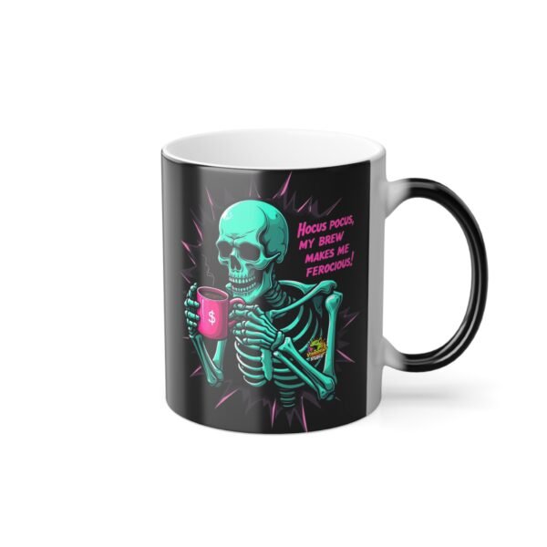 Hocus Pocus Mug | Witchy Color Changing Heat Reveal Mug | Spooky Halloween Coffee Cup | Fall Drinkware | Magical Christmas Gift Idea - Image 4
