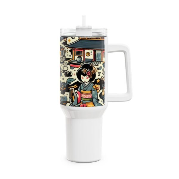 Stanley 1913 Tumbler | Anime and Comic Geek Drinkware | Colorful Cartoon Tumbler - Image 4