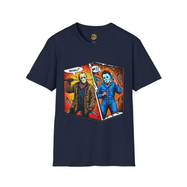 Michael Myers Vintage Shirt | Jason Voorhees Funny Halloween Tee - Image 49