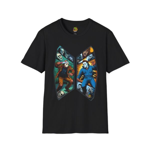 Michael Myers Shirt | Jason & Michael Funny Horror Movie Tee - Image 5