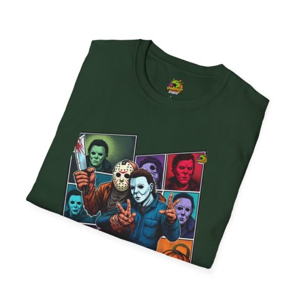 Jason Voorhees & Michael Myers Funny Shirt | Halloween Picnic Tee - Image 32
