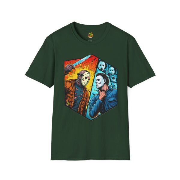 Michael Myers Vintage Shirt | Jason & Michael Halloween Tee - Image 29
