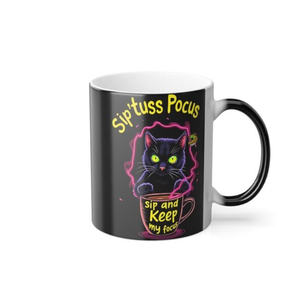 Hocus Pocus Mug | Witchy Heat Reveal Mug | Halloween Coffee Cup | Color Changing Drinkware | Fall Gift Idea | Magical Christmas Mug - Image 4