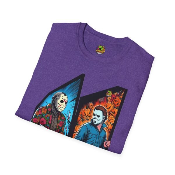 Jason Voorhees & Michael Myers Funny Halloween Shirt - Image 56
