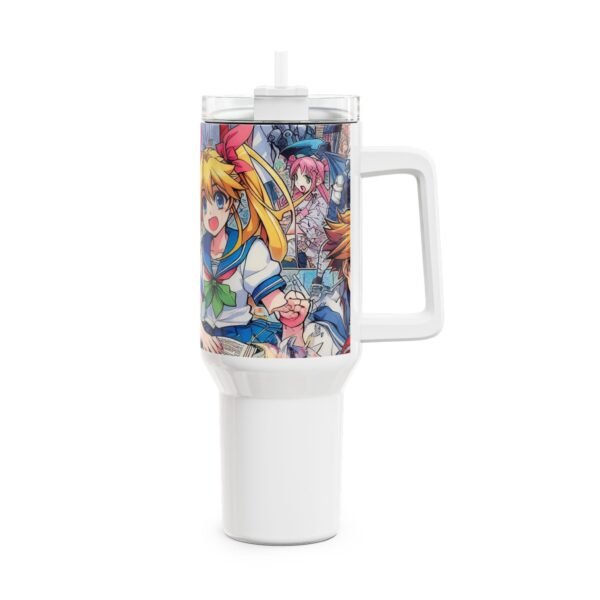 Stanley Tumbler | Geek Drinkware for Anime and Comic Fans | Colorful Cartoon Tumbler - Image 4