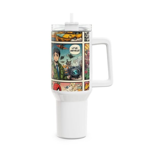 Stanley Tumbler | Colorful Anime and Comics Themed Tumbler | Geek Drinkware for Fans - Image 4