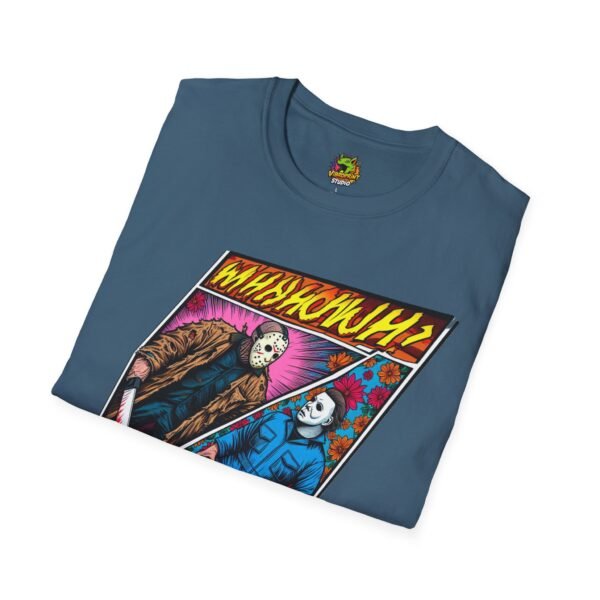 Michael Myers Funny Vintage Halloween Shirt | Horror Tee - Image 40