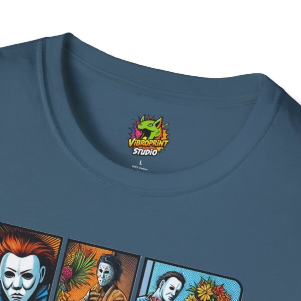 Jason Voorhees & Michael Myers Funny Shirt | Halloween Horror Tee - Image 39