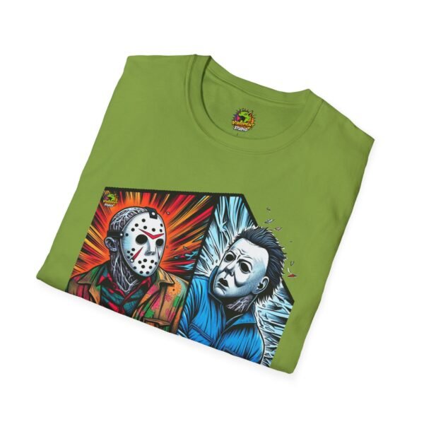 Funny Jason & Michael Myers Shirt | Halloween Horror T-Shirt - Image 24