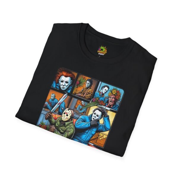 Jason Voorhees & Michael Myers Funny Shirt | Halloween Horror Tee - Image 8