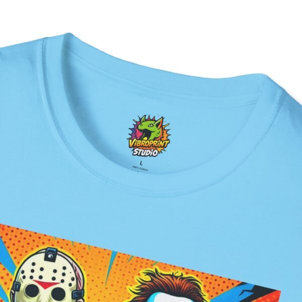 Jason Voorhees & Michael Myers Shirt | Funny Halloween Horror Tee - Image 35