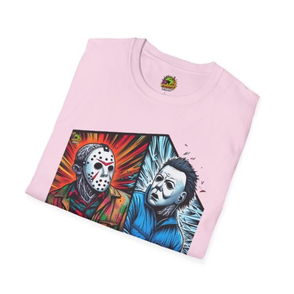 Funny Jason & Michael Myers Shirt | Halloween Horror T-Shirt - Image 60