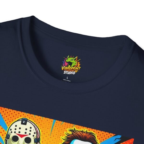 Jason Voorhees & Michael Myers Shirt | Funny Halloween Horror Tee - Image 51