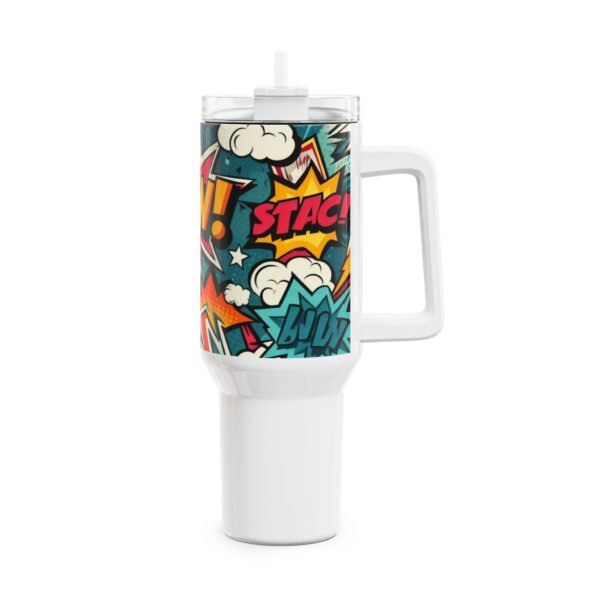 Stanley 1913 Tumbler | Cartoon Themed Drinkware for Anime Fans | Colorful Geek Tumbler - Image 4