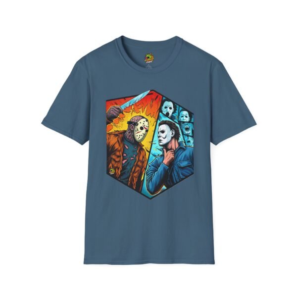 Michael Myers Vintage Shirt | Jason & Michael Halloween Tee - Image 37