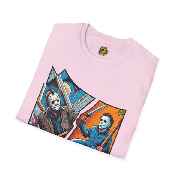 Michael Myers Vintage Shirt | Jason & Michael Halloween Picnic Tee - Image 60