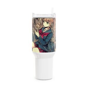 Stanley Tumbler | Colorful Anime Tumbler for Gamers and Geek Fans | Pop Culture Drinkware