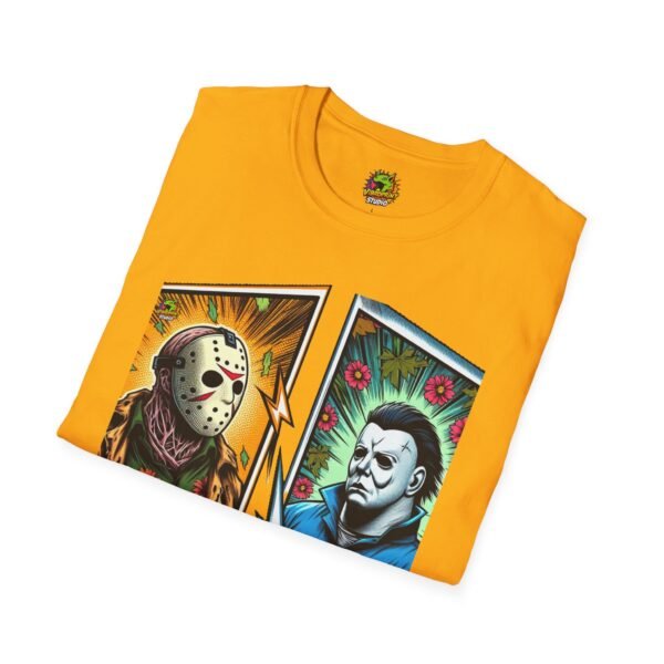 Michael Myers Shirt | Jason Voorhees Funny Vintage Horror Tee - Image 16