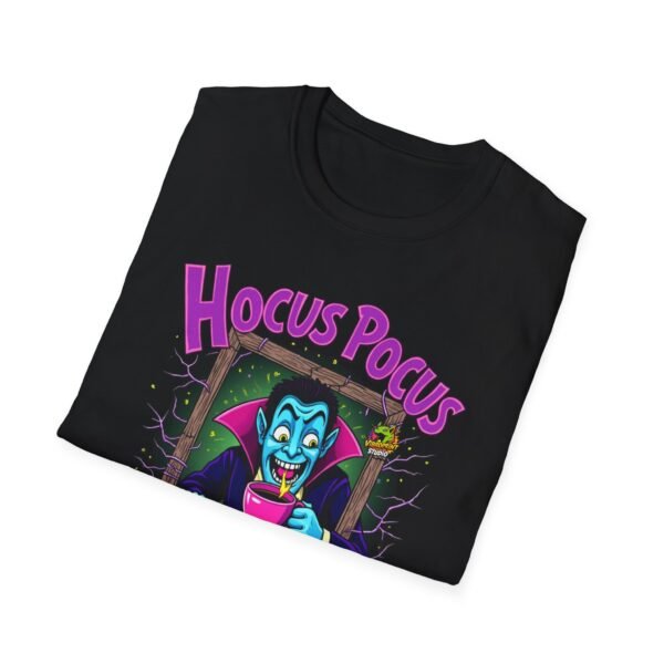 Fall Seasoned Shirt | Hocus Pocus Shirt | Fall Season Shirt | 80s Retro Neon | Halloween Tee |  Pumpkin Spice Latte Shirt | Cat Mom Gift - Image 4