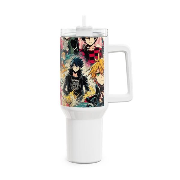 Stanley 1913 Tumbler | Colorful Geek Drinkware for Anime Fans | Cartoon Tumbler - Image 4