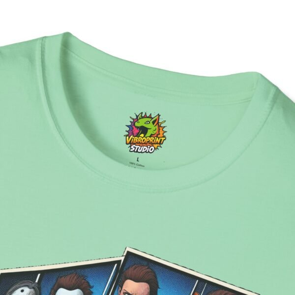 Funny Michael Myers Shirt | Jason & Michael Horror Picnic Tee - Image 27