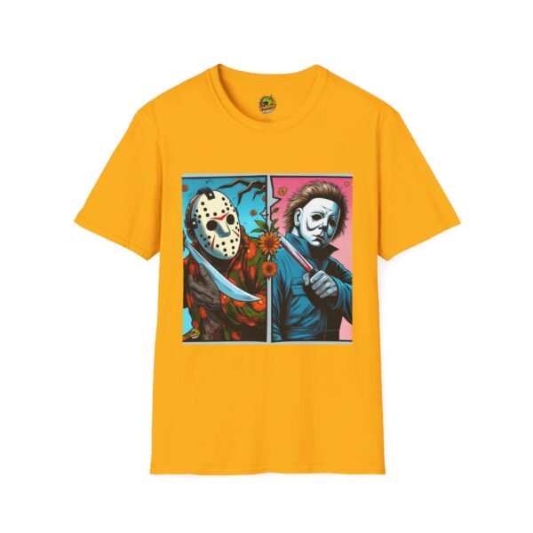 Michael Myers Vintage Shirt | Jason Voorhees Funny Horror Picnic Tee - Image 13