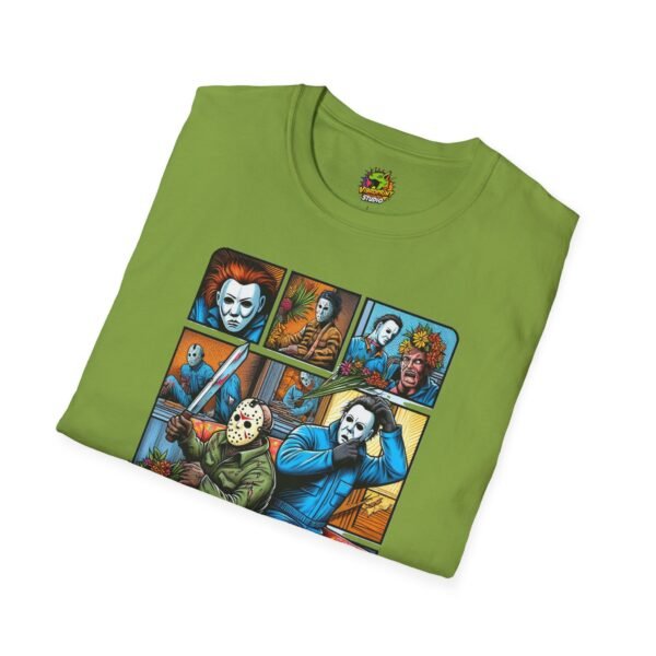 Jason Voorhees & Michael Myers Funny Shirt | Halloween Horror Tee - Image 24