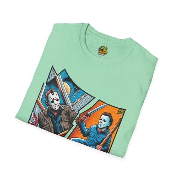 Michael Myers Vintage Shirt | Jason & Michael Halloween Picnic Tee - Image 28