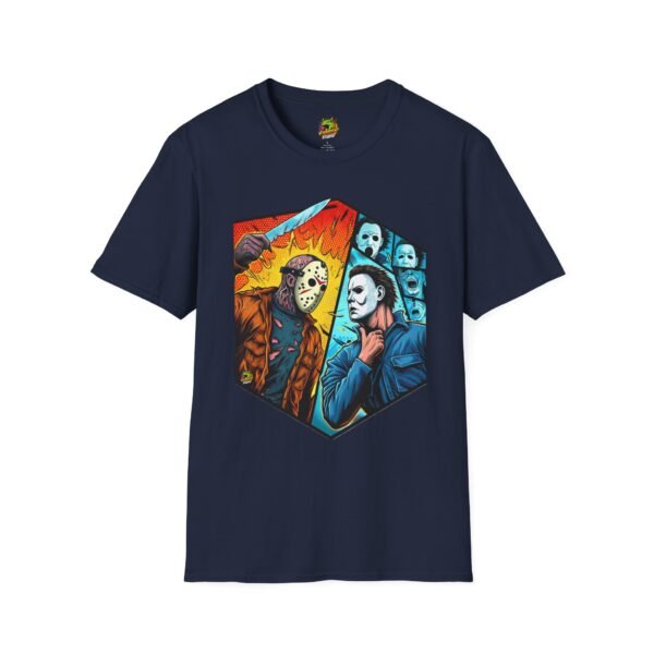 Michael Myers Vintage Shirt | Jason & Michael Halloween Tee - Image 49