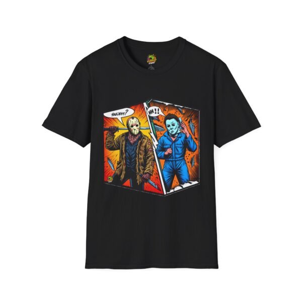 Michael Myers Vintage Shirt | Jason Voorhees Funny Halloween Tee - Image 5